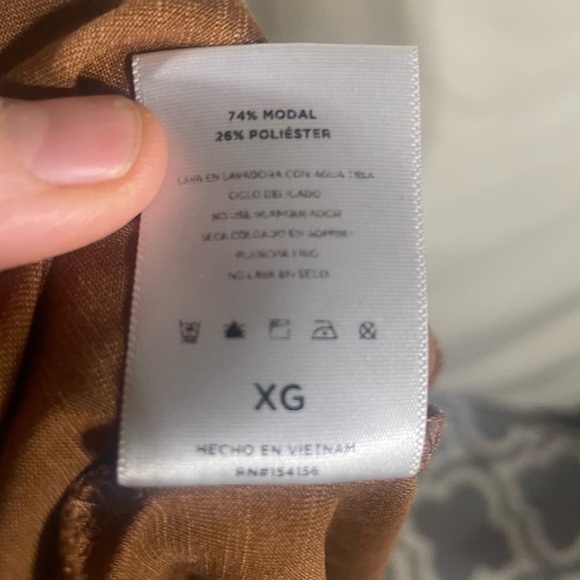 Mod Ref Brown Relaxed Short Sleeve T-Shirt Size XL - Picture 7 of 7